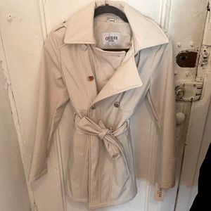 GUESS Trenchcoat - off white, brand new, Medium